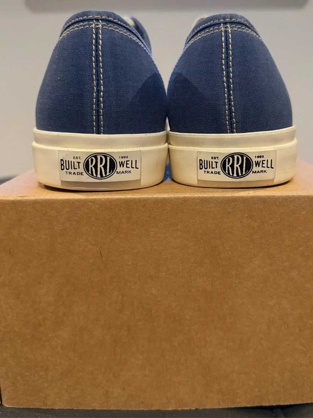RRL Canvas Sneakers sz 9